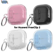 for Huawei FreeClip 2 Earbuds Case Anti-drop Freeclip2 Protective Cover Premium Transparent with Loc