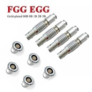 Compatible with LEMO Connectors FGG Aviation Plug EGG Socket 0B 1B 2B 3B 4B 2-26 Pin Metal Push-pull