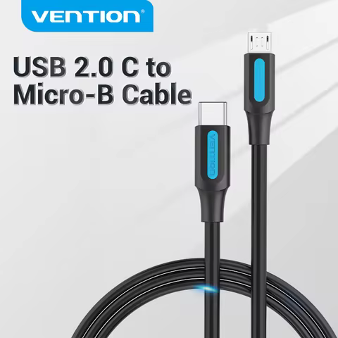 Vention Type C to Micro USB Cable Fast USB Type-C Adapter for Samsung Huawei Xiaomi MacBook Pro OTG 