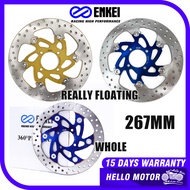 Enkei Disc Plate For LC135 Y125 Y125Z Y125ZR Y15 Whole and Really float Disc 267mm Disc Brake Plate