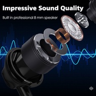 [Shocking Sale] ZNT R610 HIFI Sound Driver Earbud Sport Earphone with Microphone