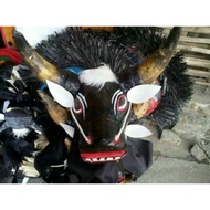 banteng bantengan barongan anak/bantengan kayu mainan anak/bantengan