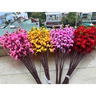 Fake Cherry Blossom Branches, Decorative Fake Apricot Blossom Branches CNY