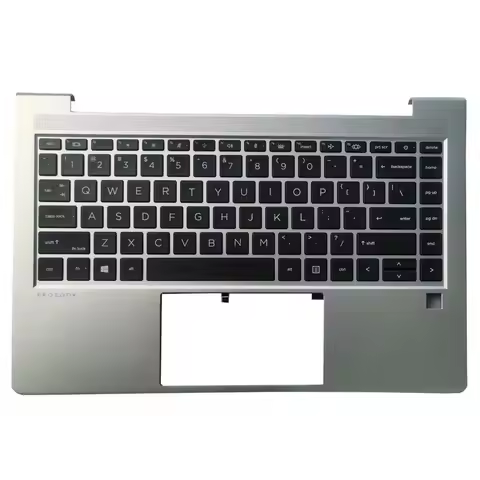 New Backlit US Keyboard For HP Probook 440 G9 445 G9 With Palmrest Upper Cover Case