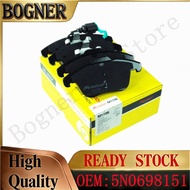 Brand New Moleduo Front Brake Pads D1375 5N0698151 Suitable for Volkswagen Tiguan New Passat Audi Q3