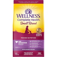 Wellness Complete Health Small Breed Turkey & Peas Senior Dry Dog Food 4lb
