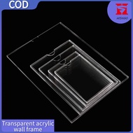 Clear Frame Acrylic Double-layer Acrylic Tag Frame Label A3 A4 A5 Card Cover Sign Photo Frame