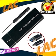 Case SSD Enclosure SSD Casing SSD M2 NVME USB 3.1 to M.2 NVME