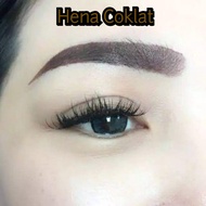 Hena Alis Tahan Lama Seperti Sulam Alis /Hena Alis Halal /Hena Alis Ori /Hena Alis Anti Air / Henna 