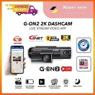 Gnet G-on2 2K QHD dashcam withcloud live stream video car recorder 24 hours parking monitor dvr made