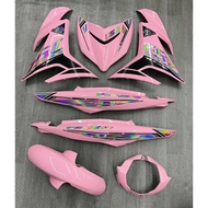 Cover Set Baby Pink Y15 V1 V2 Baby Pink Rainbow Carbon