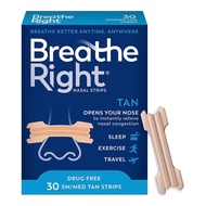 Breathe Right Extra Nose Strips (30 pieces)