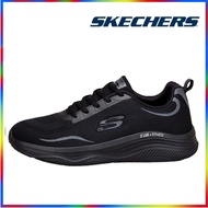 Skechers_ สเก็ตเชอร์ส รองเท้าผู้ชาย Men Max Cushioning Arch Fit Apex Shoes - 226255-BKGY Air-Cooled 