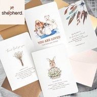 SHEPHERD.SG Christian Greeting Cards (Min. 2pcs) - Farewell, Birthday, Thank You with Bible Verse