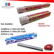 Aluminium Foil / Kerajang Aluminium [ My Chef ] Aluminium Foil For Cooking, Freezing, Wrapping and B