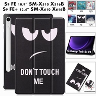 Samsung Galaxy S9 FE+ 12.4" X610 X616B / S9 FE 10.9" X510 X516B Coloured Drawing Tablet Leather Case