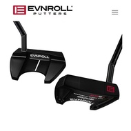 EVNROLL Golf Club Putter ER5v Black Hammer Type Stainless Steel Putter with Wings Putter