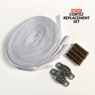 LAZE.PH Cortez replacement set (Shoelaces, emblem & aglets)