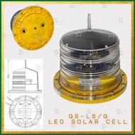 สัญญานไฟเตือนทางอากาศ ไฟยอดเสา LED SOLAR CELL / 220V เปิดปิดอัตโนมัติ ด้วยโฟโต้แสง Tower Light Obstr