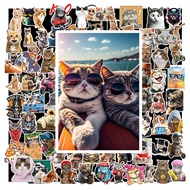 100 Macbook Decorative Stickers | Phone | TV TV TV TV | Laptop | Fridge - Cute Cat Shape