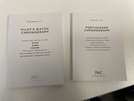 IWC 3777 pilot watch chronograph 3714 Portuguese chronograph instructions 萬國說明書