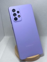 SAMSUNG Galaxy A52 8/256G.外觀9.5成新紫色二手機.新北樹林面交