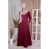 Muslimah Moden Julia Ironless Jubah Dress