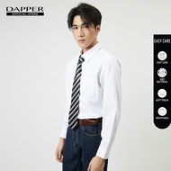 DAPPER เสื้อเชิ้ตแขนยาว EASY CARE ทรง Regular Fit สีขาว