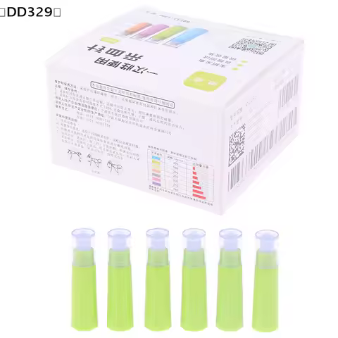 50pcs 28G Micro-Sensing Disposable Blood Collection Lancet Needle Peripheral Blood Collection Needle