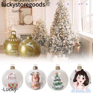 LUCKYSTOREGOODS Inflatable Balloons, 60cm Decoration Christmas Ball, Giant DIY Toy Giant Venue Layou