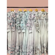 Women's floral dress with/ motifs orchid flower dress women's dress pregnant women's dress / women's