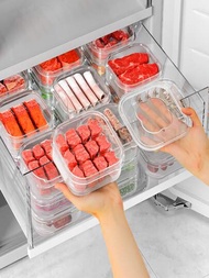 8入組食物儲存容器帶蓋冰箱可堆疊廚房碗套裝膳食準備容器 - 不含 BPA 防漏塑膠午餐盒 - 適合冰箱、微波爐