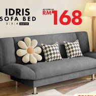 OneStopShopping™ IRIS Luxury Foldable Sofa Bed Katil 2 seater / 3 seater / 4 seater / Sofa Lipat / S