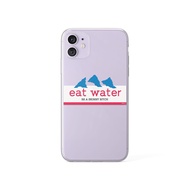 Evian Eat Water iPhone case by KLARRIE