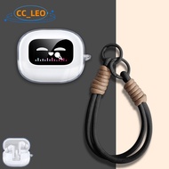 for UGREEN EchoBuds Magic Case TPU Transparent Soft Case Cute Lanyard Pendant Suitable for UGREEN T6