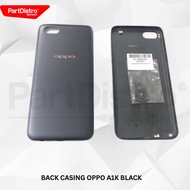 BACKDOOR BACK COVER/ OPPO A1K BLACK BACK CASING/