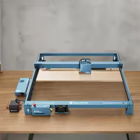 S70 Max 70W One-Click Auto-Focus 830*800mm Engraving Area Laser Engraver Cutting Machine With 50L Ai