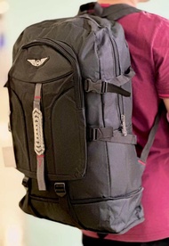 60L Outdoor Black Sport Backpack Travel Backpack Hiking Bagpack camping Outdoor Backpack Large