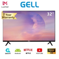 GELL smart tv 32 inches on sale 32 inch led tv &amp; 24 inch led tv flat screen smart tv sale Ultra-slim Multi-ports television