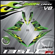 STRIPE MOTOR YAMAHA LC135 Fi V8 MX KING TRIBAL X FIRE CUSTOM STRIPE 2023