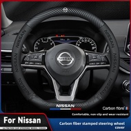 Nissan Steering Wheel Cover  ALMERA LEAF 370Z GTR LIVINA KICKS E-POWER TERRA PATROL NAVARAL frontier