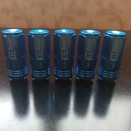 Lug Nut D1Spec 1.5 Blue STEEL material