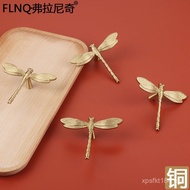 Drawer All Copper Small Decoration Furniture Creative Wardrobe Brass Dragonfly ins Light Luxury Hand