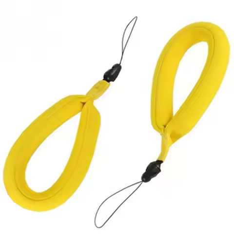 For GoPro Accessories Yellow Floating Foam Wrist Strap for Gopro Hero 12 11 Xiao mi Yi Sjcam Sj4000 
