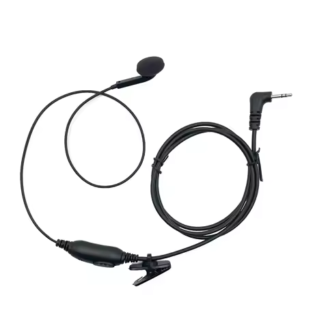 Earpiece FBI Headset PTT Mic for 1pin Motorola Talkabout Tlkr T92 H2O T42 T62 MH230R T72 T82 Extreme