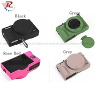 Canon G7X3 G7Xiii G7X Mark iii Soft Silicone Rubber Camera Body Case Cover For Canon G7X3 G7Xiii G7X