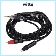 WITTE Replacement Headphone Cord, OCC Silver Plated 8 Core Balanced Double Needle Audio Cable, HiFi 