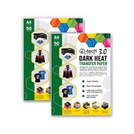 i-tech Dark Transfer Paper A4 size Japan i-tech new Dark Heat for Dye ink inkjet printer