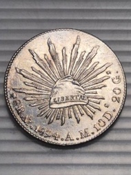 墨西哥銀幣1894年