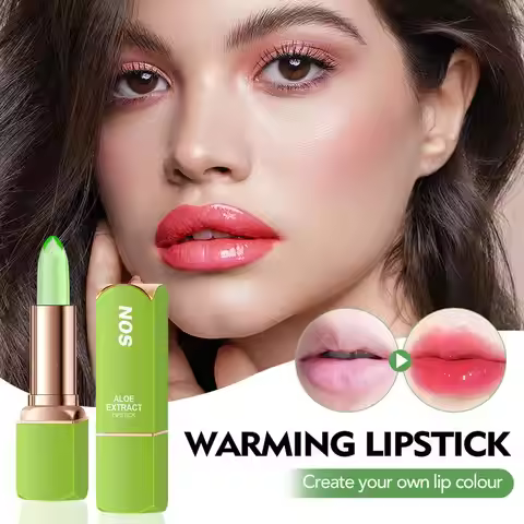 Color Changing Tinted Lip Balm Lipstick Aloe Vera Lipstick Moisturizing Long Lasting Lipsticks Lip B